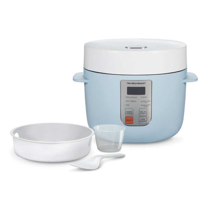 Hamilton Beach® MultiFunction Rice Cooker 12 Cup/3 Quart Capacity